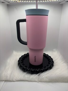 Owala 40 oz Travel Tumbler SS Pink Skies